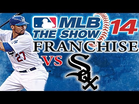 MLB THE SHOW 14 PS3: Los Angeles Dodgers vs Chicago White Sox - Franchise Mode Game