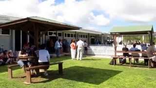 Niue Airport Departures Holding Pen. (8 July 2011)