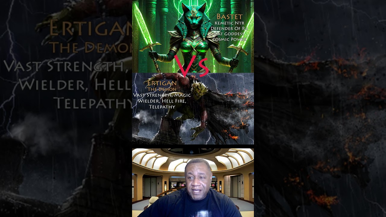 Bastet Kmt Ntr Vs Etrigan the Demon 