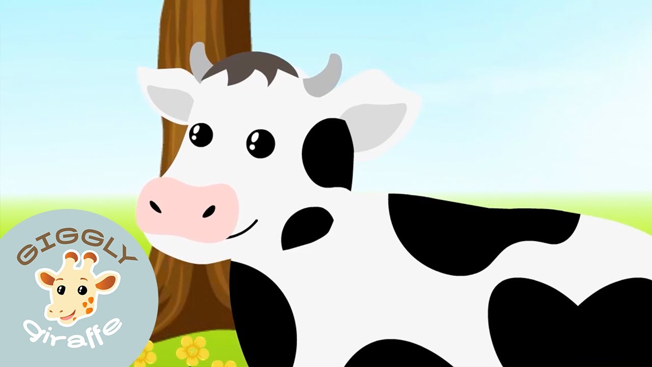 Song for kids | Cozy Cow | Learn by singing with animals | Musique pour enfant