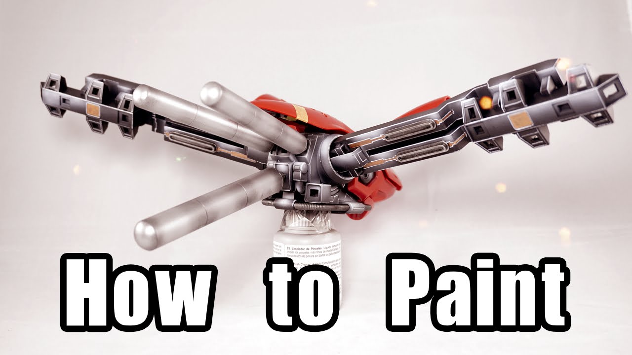 How to paint Gunpla 건담 프라모델 도색 RE NIGHTINGALE / Inner frame YouTube