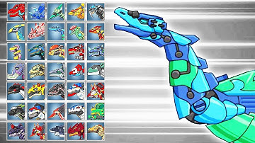 Dino Robot Battle Arena: Deep Plesio (Assembly + Fights) | Eftsei Gaming