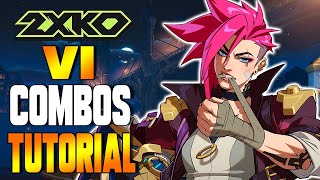 COMO JOGAR DE VI 2XKO TUTORIAL E COMBOS - Dicas