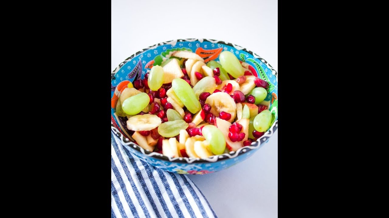 Fruit Chaat, Indian Fruit Salad Recipe YouTube