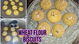 Tasty. Wheat Flour Biscuits  No Oven No eggs Simple & Easy Recipe |By Fatimas Kitchen