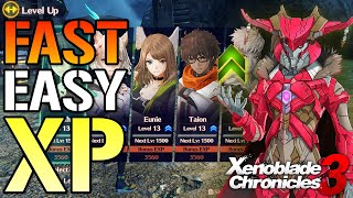 Xenoblade Chronicles 3: FASTEST Way To Level Up! EASY XP FARM! (Xenoblade 3 Guide)