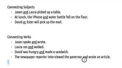 Four Functions of Conjunctions