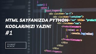 HTML Sayfalarında Python Kullanımı | PyScript Rehberi #1