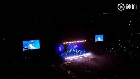 Charlie Puth - See You Again - Voicenotes Tour - Shanghai, China, 31.10.2018
