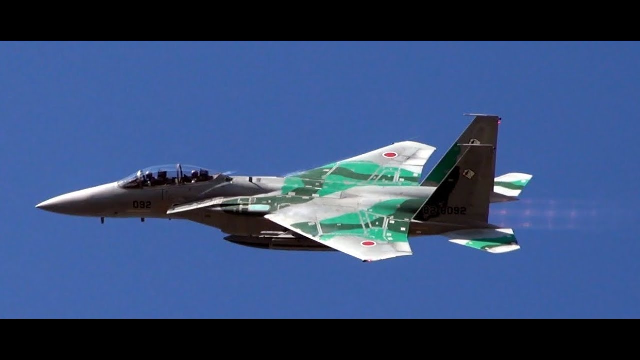 F 15アグレッサー飛行教導隊 怒涛の4機連続ハイレートクライム～2013新田原基地航空祭オープニング 機動飛行