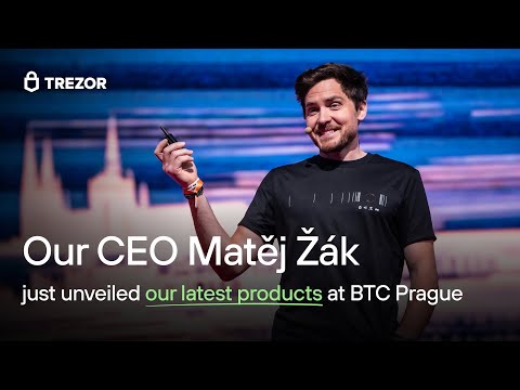 Trezor at BTC Prague | Introducing our newest hardware wallet, and more