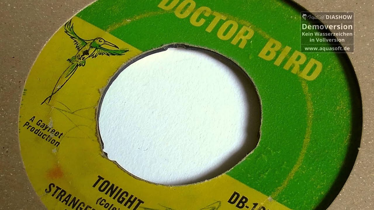 Watch Stranger and Patsy - Tonight (1966) Doctor Bird 1050 B on YouTube Watch Stranger and Patsy - Tonight (1966) Doctor Bird 1050 B on YouTube