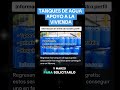 Tanques para almacenar agua, es lo que el gobierno te da su cumples los requisitos