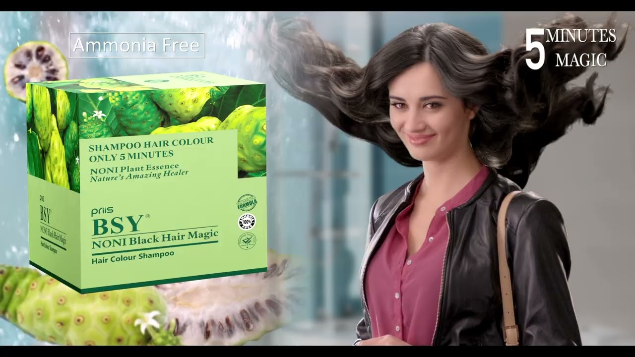 BSY Noni Black Hair Magic | TVC | Malayalam | 10 Seconds