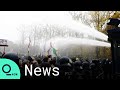 German Police Use Water Cannon to Disperse Protesters Over Virus Rules