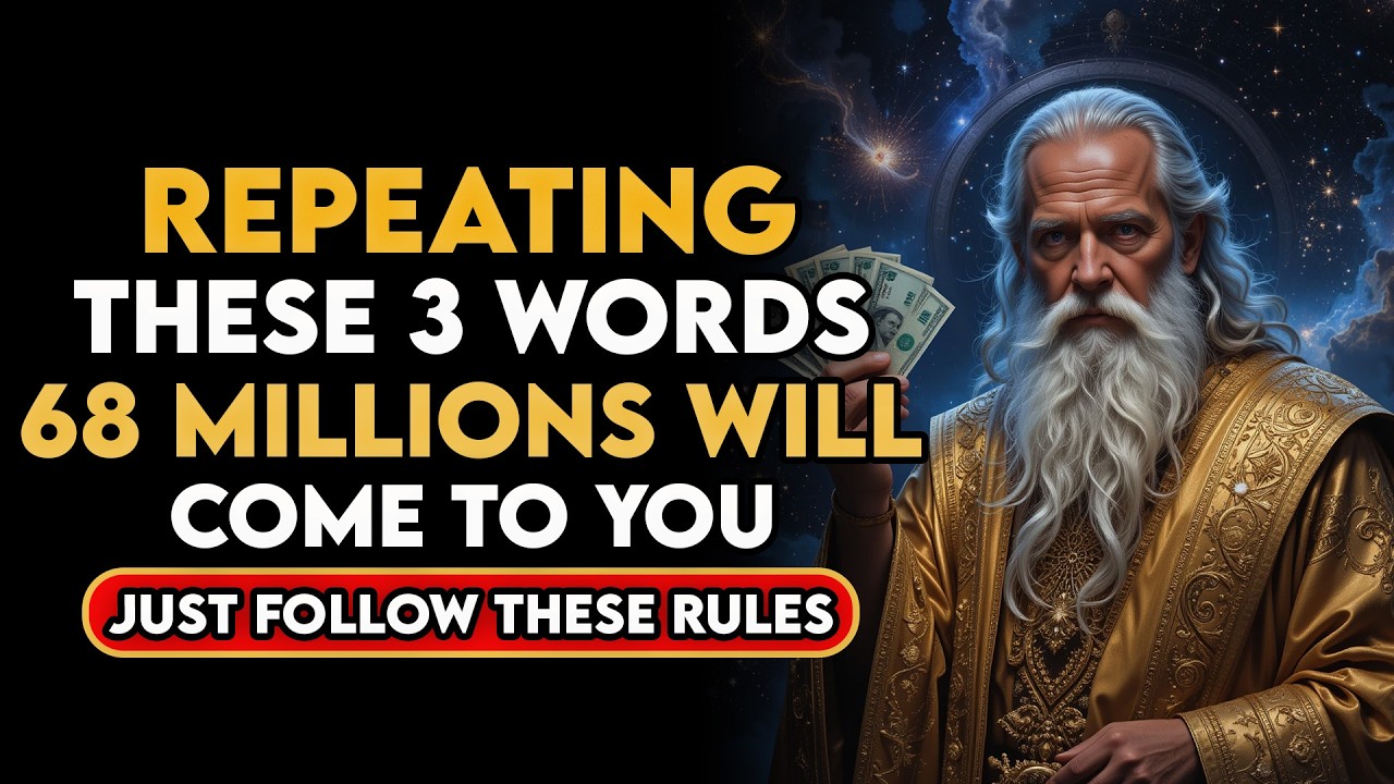 You Just Need To Repeat 3 Words And Money WILL FLOW EFFORTLESSLY - Law of Attraction