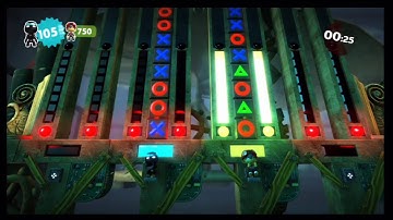 LittleBIGPlanet 2 (720p HD) Walkthrough Part 13 - Super Block Drop - Versus Level