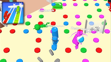 Bridge Race - All Levels Walkthrough Gameplay Levels 17-19 (iOS, Android)