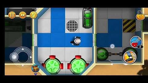 Robbery Bob - Chapter 3 Level 14: nearly there walk through