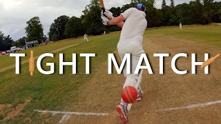 Very Close Match - GoPro Cricket Helmet Cam