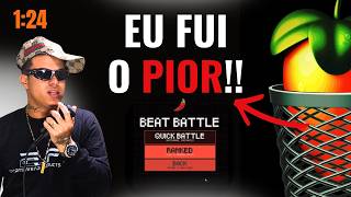 Fiz o PIOR BEAT que eu CONSEGUI no FL STUDIO RANQUEADO kkK - Beat Battle