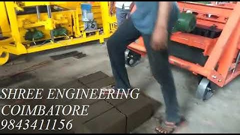 SOLID BLOCK MAKING MACHINE DOUBLE STROKE 860 MM MODEL