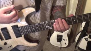 Black Flag Rise Above Guitar Lesson + Tutorial