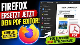 Firefox 150 ersetzt jetzt deinen PDF Editor (kostenlos!)