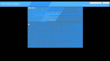 VMware vRealize Log Insight OVA Deployment