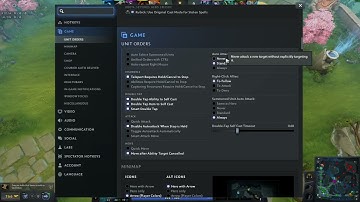 How To Change Auto Attack Behavior in Dota 2