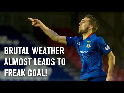 Wild wind almost leads to freak goal: Did you brave the weather this weekend?
