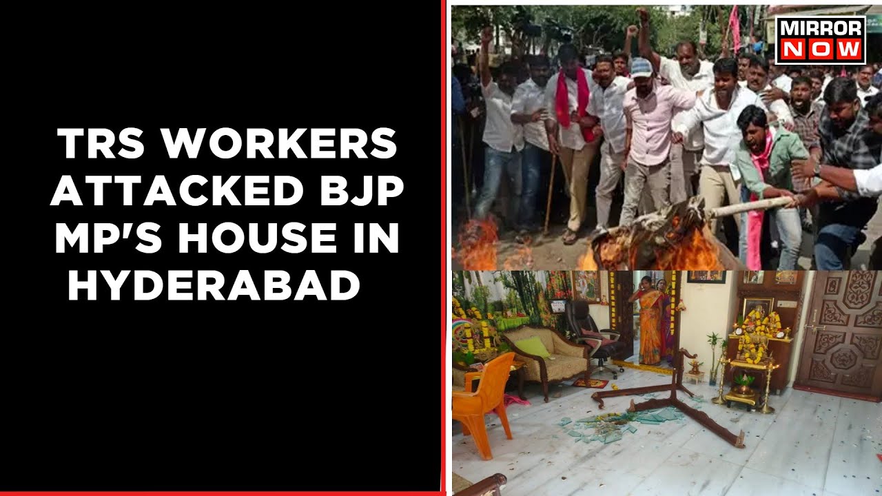 BJP-TRS Faceoff In Hyderabad: BJP MP's Residence Attacked After Comments Against K Kavitha