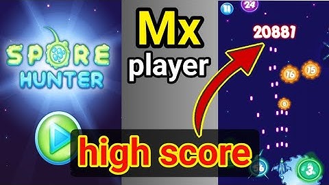 spore hunter high score tricks | MX player spore hunter game | spore hunter tricks #technicalisro