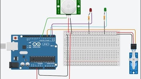 IOT - SERVO MOTOR CONTROL USING PIR SENSOR