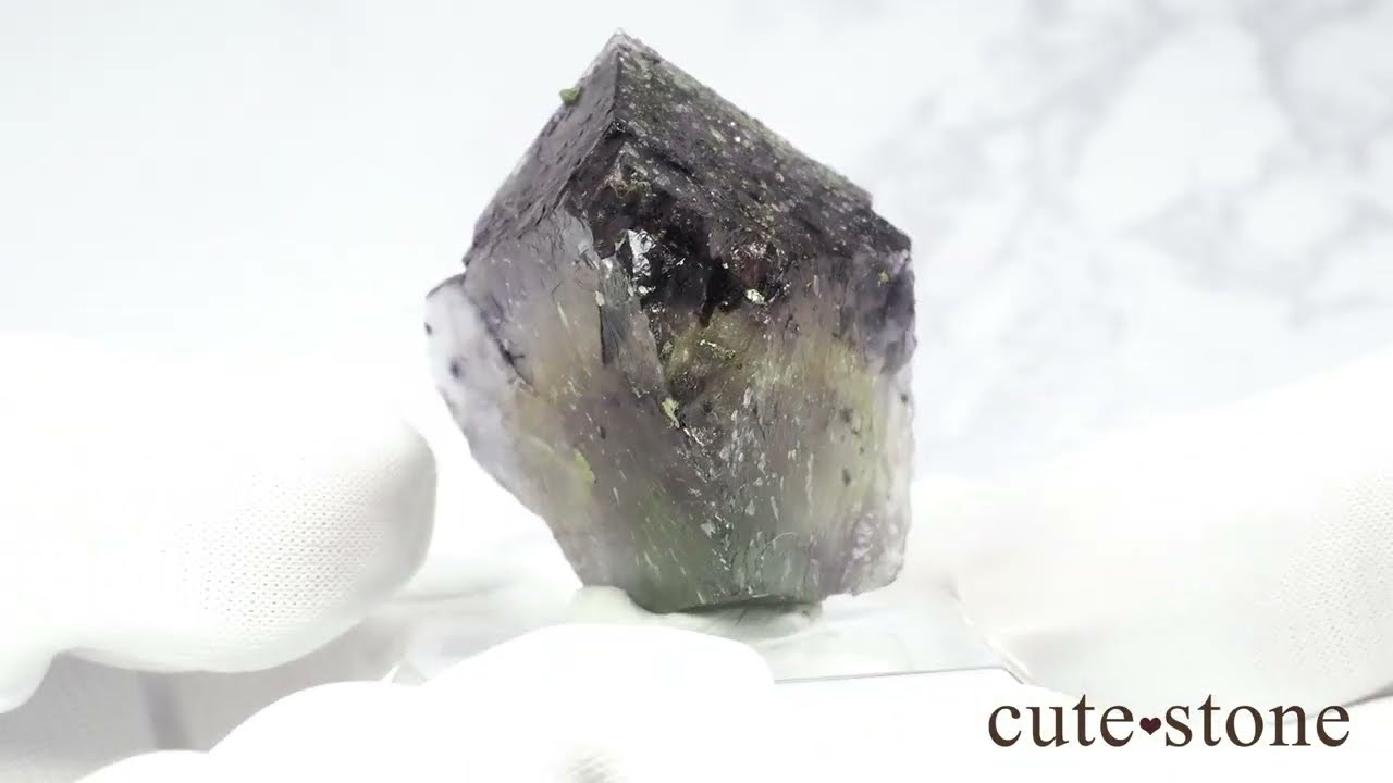 ドイツ Bergmannisch Gluck Flacher産 フローライト No.3 - cute stone -