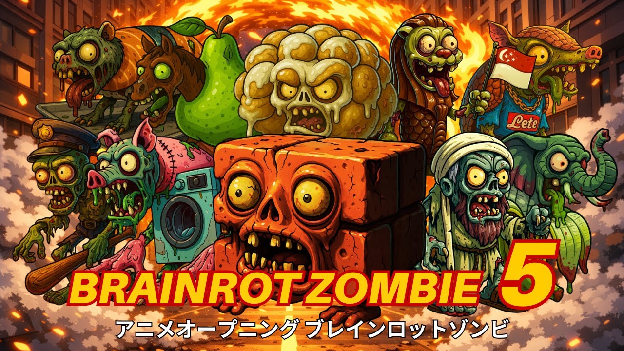 BRAINROT ZOMBIE Z | Episode 5 | Official Music Video