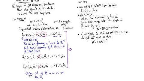 Matrix Approximation 2