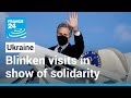 Blinken arrives in Ukraine in show of solidarity as fears grow of Russian invasion • FRANCE 24