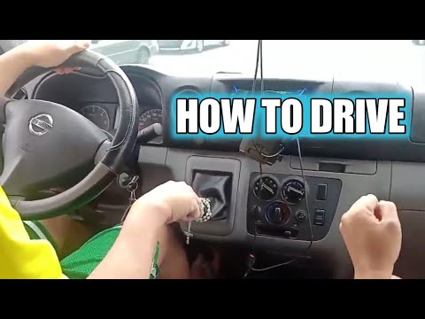 HOW TO DRIVE A VAN - MANUAL TRANSMISSION