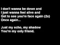 Jason Walker - Echo lyrics