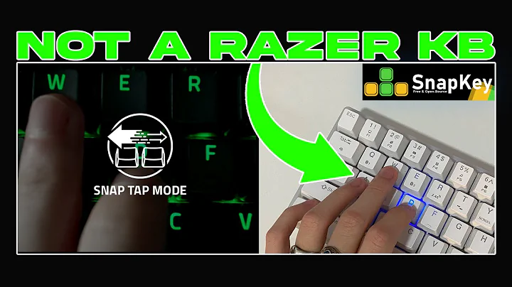 Add SNAP TAP on any Keyboard | SnapKey