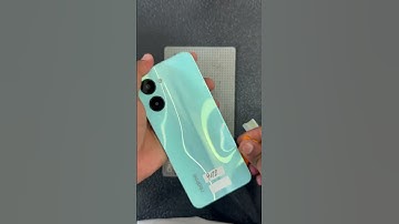 Realme c33 back remove