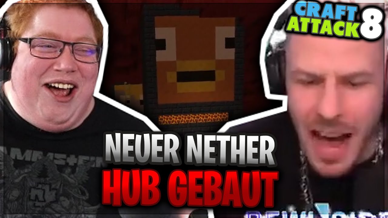 REWI TRIGGERN und neue NETHER HUB bauen! 😂😍 | Craft Attack Staffel 8 Folge 28!
