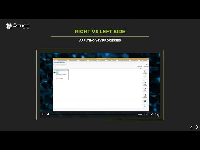 Digitalizing the V&V process on both sides of the V Model