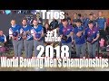2018 Bowling - World Bowling Men's Championships - Trios #1 - Korean VS. USA