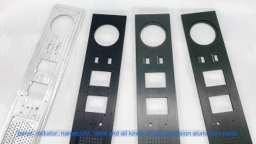 AL Aluminum丨custom audio Front Panel Manufacturer High Precision