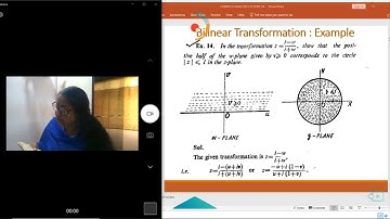 COMPLEX ANALYSIS  LECTURE 28 by RANJANA DUTTA