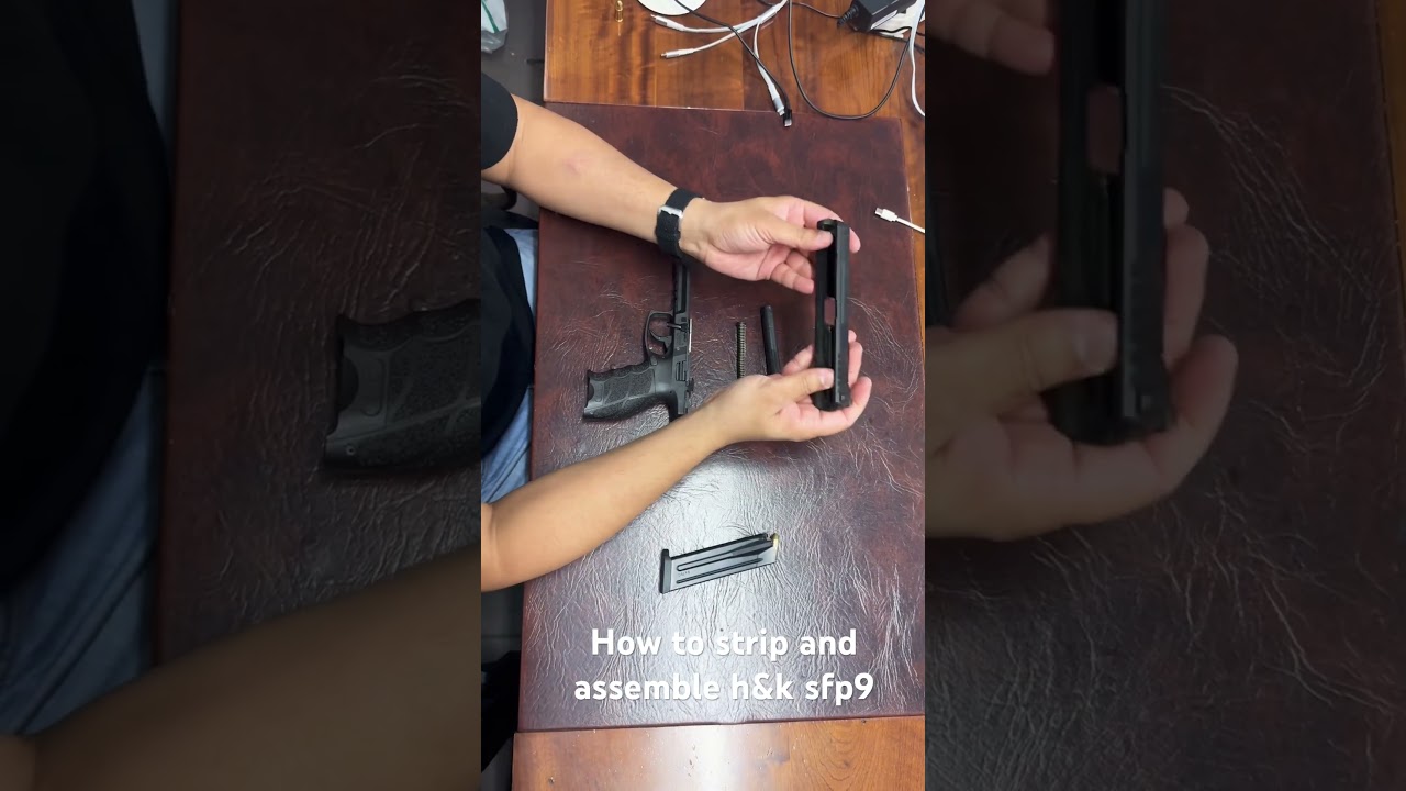 H&K SFp 9 strip and assemble