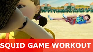 Squid Game Workout Red Light Green Light Static And Dynamic Exercise