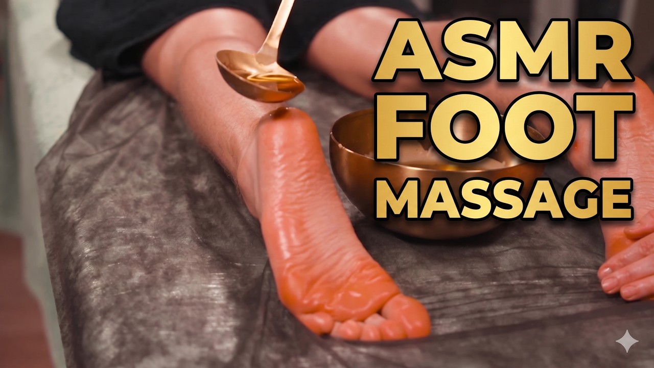 Luxury Foot Ritual: Liquid Gold Paraffin & Fire Bamboo Cupping 🍯🔥  #footmassage #spa